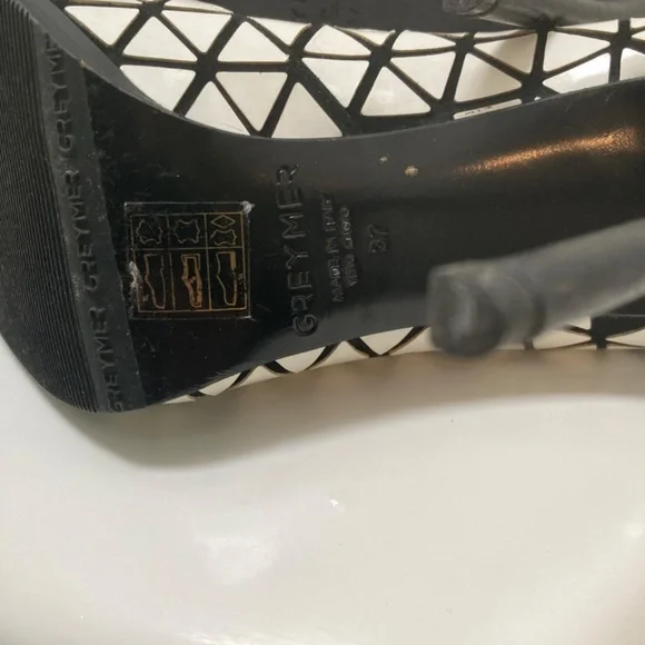 Grey Mer high heels - Picture 5 of 7